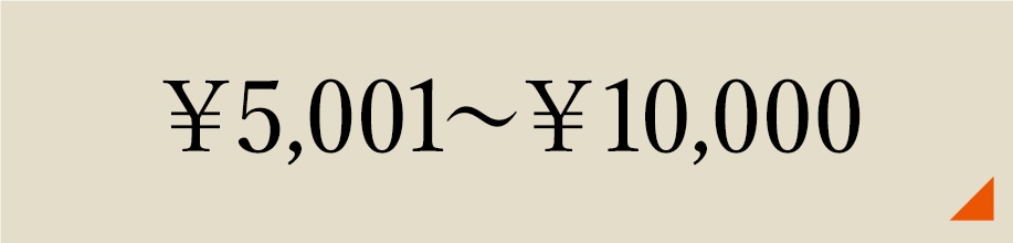 ご予算別￥5,000以内