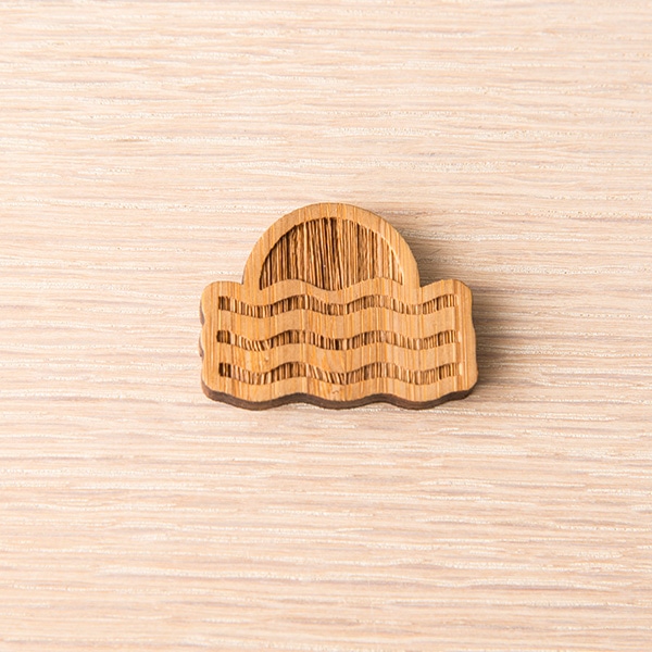 AKOMEYA 吉祥文様マグネット　日の出