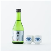 東光×AKOMEYA 純米吟醸 出羽燦々セット（出羽燦々 300ml、お猪口2つ付き）