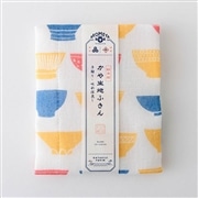 AKOMEYA オリジナル 日本製 かや生地ふきん　茶碗 イエロー