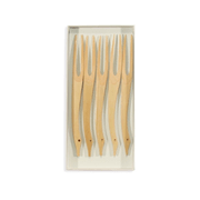 公長齋小菅　果物鶴フォークセット