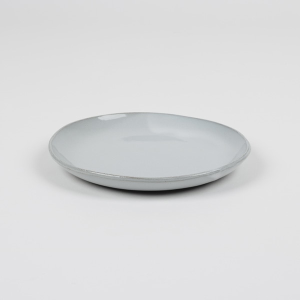 笠間焼向山窯　ヘルッカセラミカ　プレート13cm　ホワイト