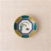 九谷焼×AKOMEYA 豆皿　福良雀1