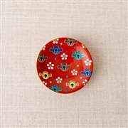 九谷焼×AKOMEYA 豆皿　福良雀2