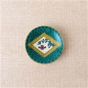 九谷焼×AKOMEYA 豆皿　福良雀3