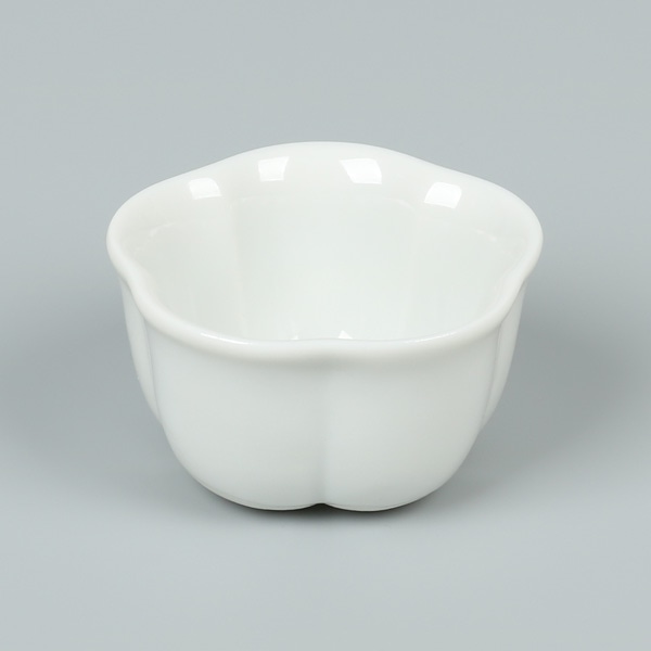 梅　珍味入れ　白