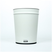 ぶんぶく テーパーバケット 大　ホワイト