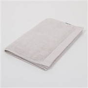 アコメヤオリジナル ふわふわふっくら甘撚タオル フェイスタオル　ライトグレー