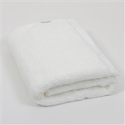 アコメヤオリジナル ふわふわふっくら甘撚タオル バスタオル　ホワイト