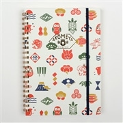 AKOMEYA A5リングノート 吉祥文様 総柄