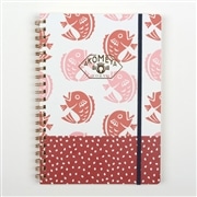 AKOMEYA A5リングノート 吉祥文様 鯛