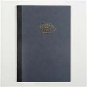 AKOMEYA A5糸綴じノート 無地 藍