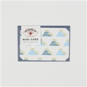 AKOMEYA ミニカード 吉祥文様 富士