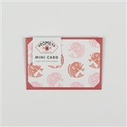 AKOMEYA ミニカード 吉祥文様 鯛