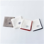 AKOMEYA 2年使ったらさらに良さがわかるハンカチ　ベージュ（単品販売）