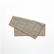 AKOMEYA 2年使ったらさらに良さがわかるハンカチ　BG×RD