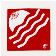 AKOMEYA オリジナル むす美　日の出風呂敷　紅