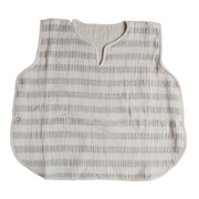 天衣無縫　スラブガーゼ　スリーパー　グレー