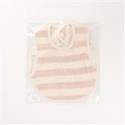 天衣無縫　スラブガーゼ　スタイ　ピンク