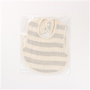 天衣無縫　スラブガーゼ　スタイ　グレー