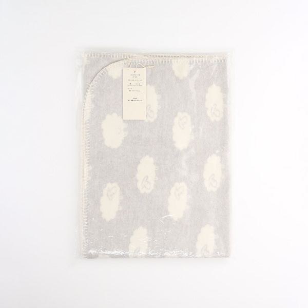 天衣無縫　ふわふわひつじ　おくるみ　グレー