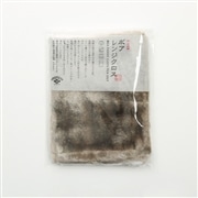 AKOMEYA　ボアレンジクロス　ベージュ