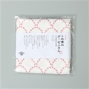 AKOMEYA 6枚重ねガーゼふきん　ピンク