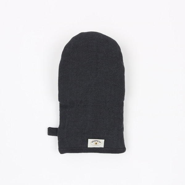 kapoc×AKOMEYA TOKYO　リネンミトン　ブラック