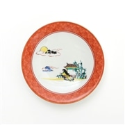 九谷焼×AKOMEYA 豆皿  かぐや姫