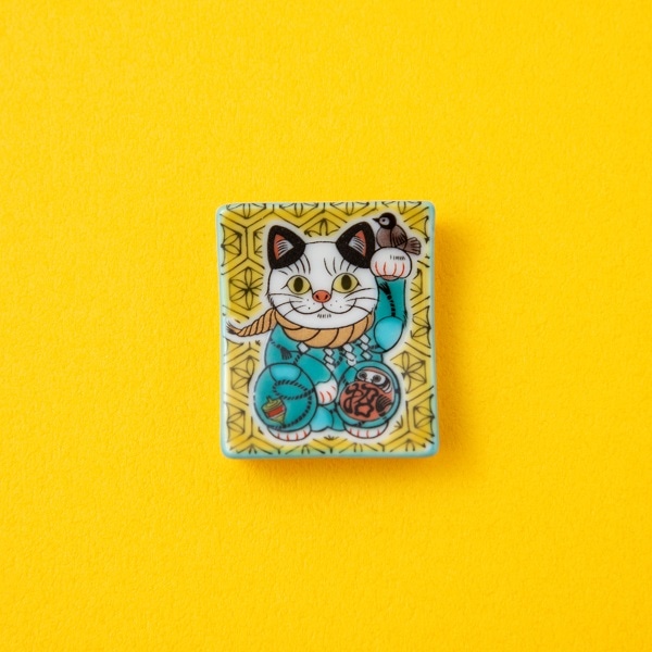 【2/15発売】AKOMEYA Cat's　九谷焼　箸置　招