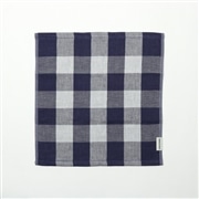 AKOMEYA　軽くて乾きやすいガーゼパイル　ハンドタオル　ブルー