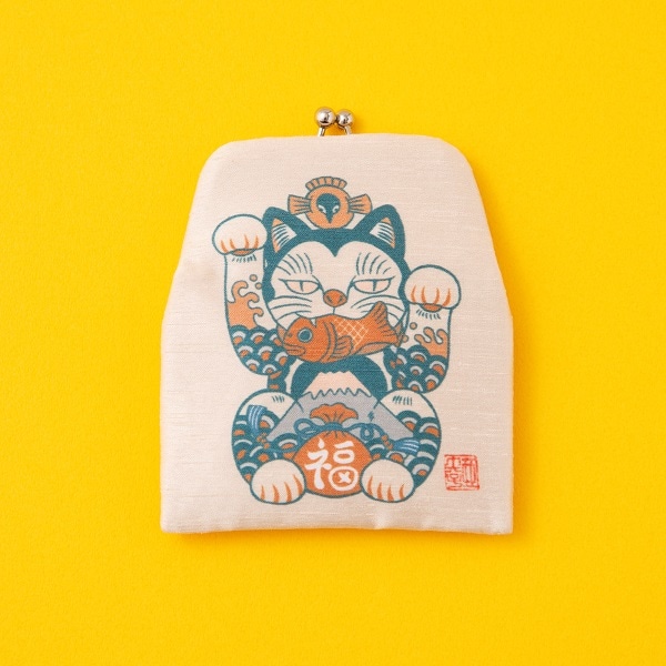 【2/15発売】AKOMEYA Cat's　がまポチ袋　福