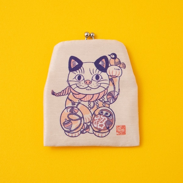 【2/15発売】AKOMEYA Cat's　がまポチ袋　招