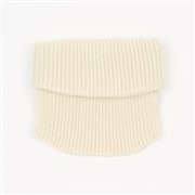 Nine Tailor×AKOMEYA　ウールカシミヤネックウォーマー　ホワイト