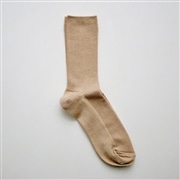 hakne アメリカンシーアイランドコットンソックス　ベージュ
