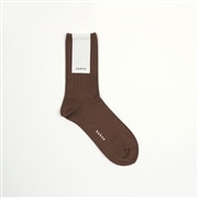 hakne シルクスムースソックス　モカブラウン