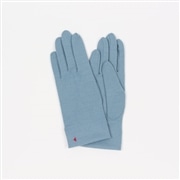 佩　手袋　スカイブルー