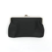 AYANOKOJI×AKOMEYA  おまとめがま口ポーチ　クロ