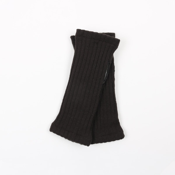 SUNAYAMA×AKOMEYA TOKYO　シルクダブルフェイスアームウォーマー　ダークグレー