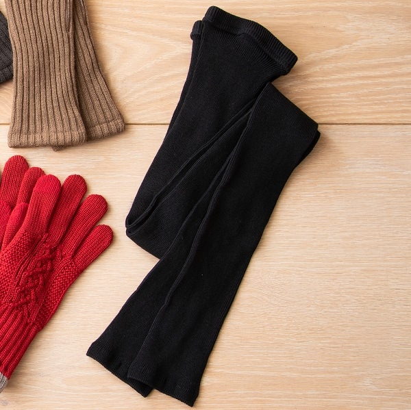 SUNAYAMA×AKOMEYA TOKYO　シルクリブレギンス　ブラック