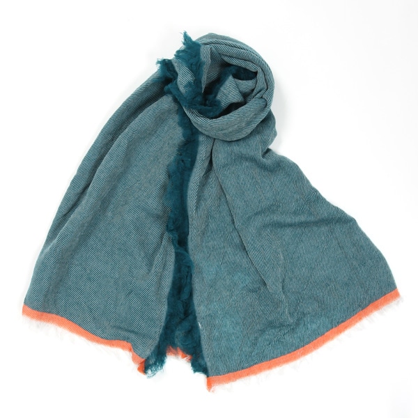 Favori×AKOMEYA TOKYO　ウールアルパカストール　グリーン