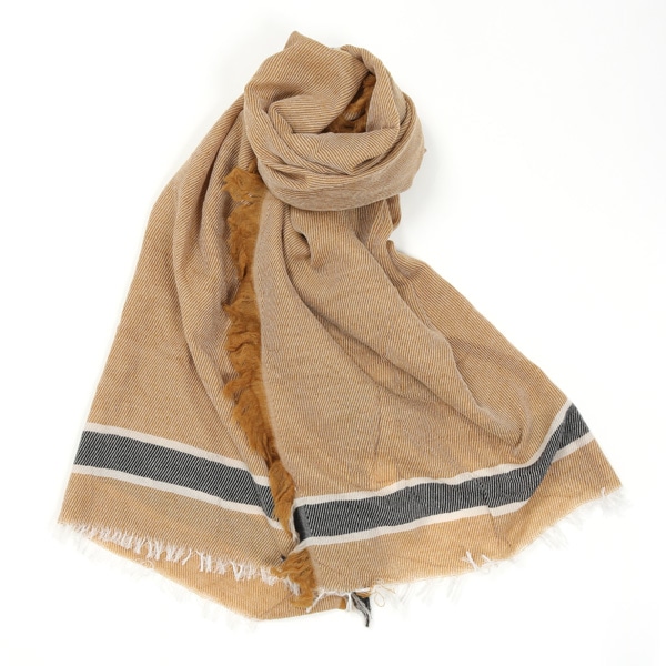 Favori×AKOMEYA TOKYO　ウールアルパカストール　ベージュ