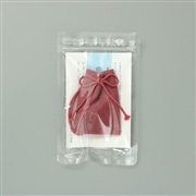 山田松香木店 かやり香 夕涼み 麻巾着 ピンク