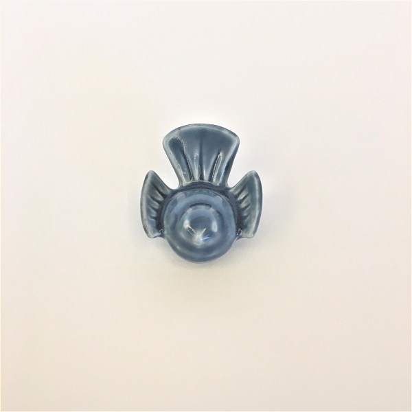 福良雀　箸置　ルリ