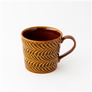 翔芳窯　マグカップ　ブラウン