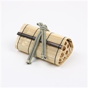 白竹おむすび籠　スダレ付