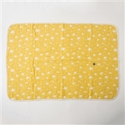 OVLOV ベビー　ガーゼケット6重　スタームーン　イエロー　70ｘ100