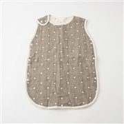 OVLOV ベビー　スリーパー6重ガーゼ　ナイトスカイ　グレージュ