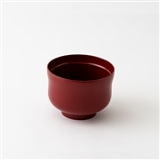 土直漆器×AKOMEYA 瓢箪型小吸椀 朱 見返しふくら雀