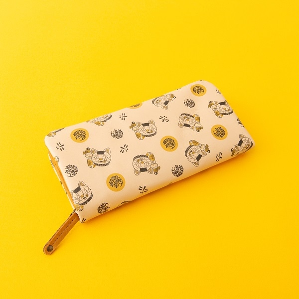 【2/15発売】AKOMEYA Cat's　長財布　金　イエロー